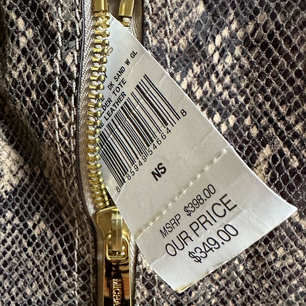 Michael Kors Python Print Purse - image 2